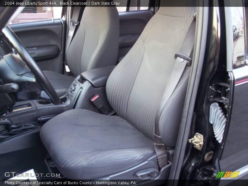 Black Clearcoat / Dark Slate Gray 2004 Jeep Liberty Sport 4x4