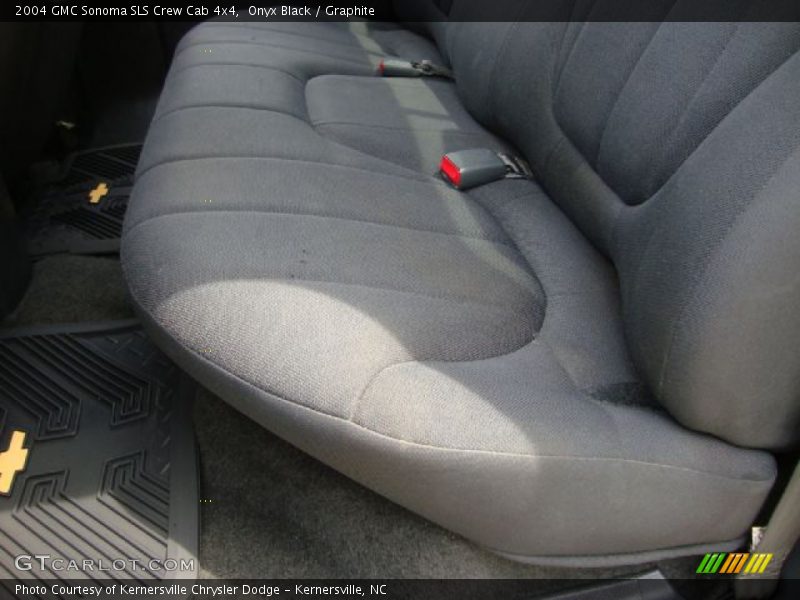 Onyx Black / Graphite 2004 GMC Sonoma SLS Crew Cab 4x4