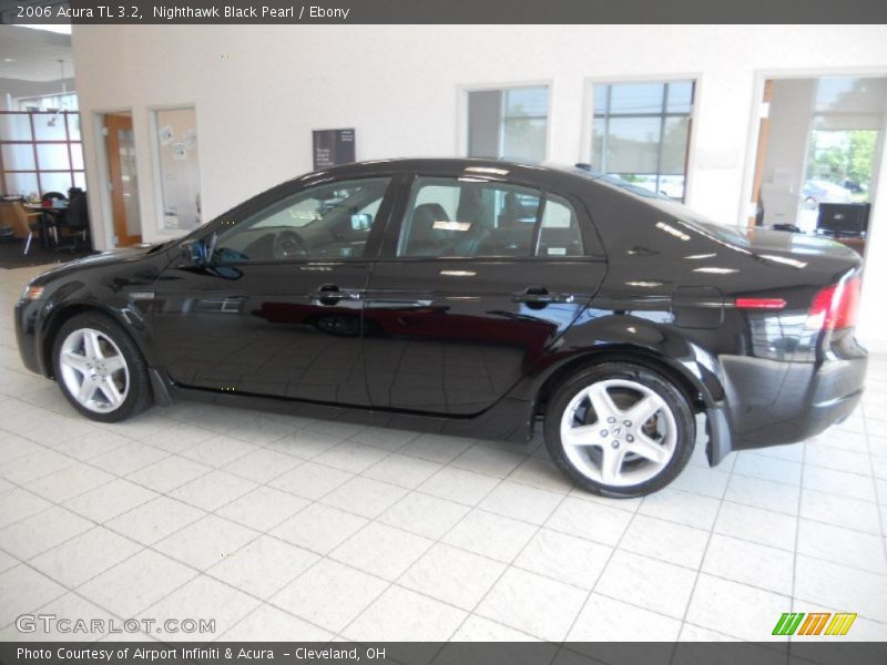 Nighthawk Black Pearl / Ebony 2006 Acura TL 3.2