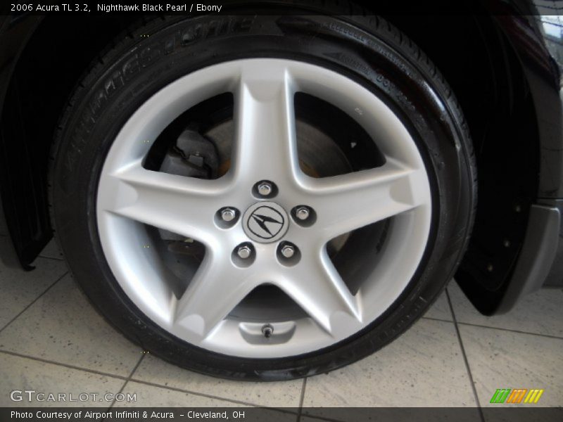 Nighthawk Black Pearl / Ebony 2006 Acura TL 3.2