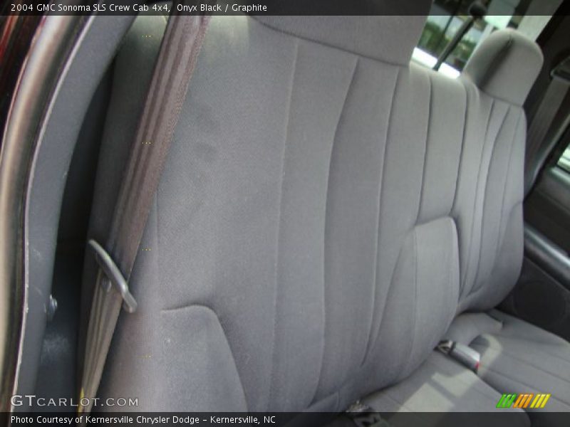 Onyx Black / Graphite 2004 GMC Sonoma SLS Crew Cab 4x4