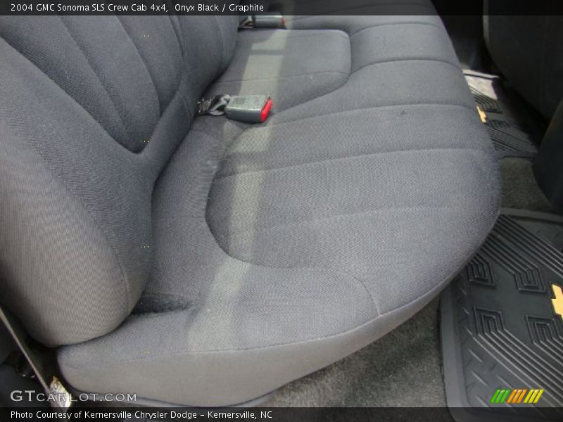 Onyx Black / Graphite 2004 GMC Sonoma SLS Crew Cab 4x4