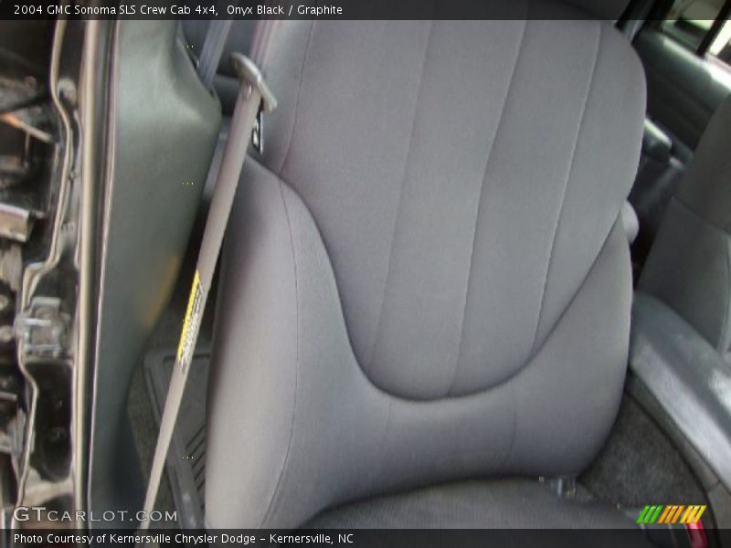 Onyx Black / Graphite 2004 GMC Sonoma SLS Crew Cab 4x4