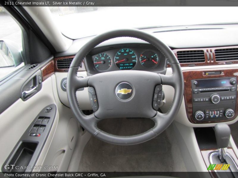 Silver Ice Metallic / Gray 2011 Chevrolet Impala LT