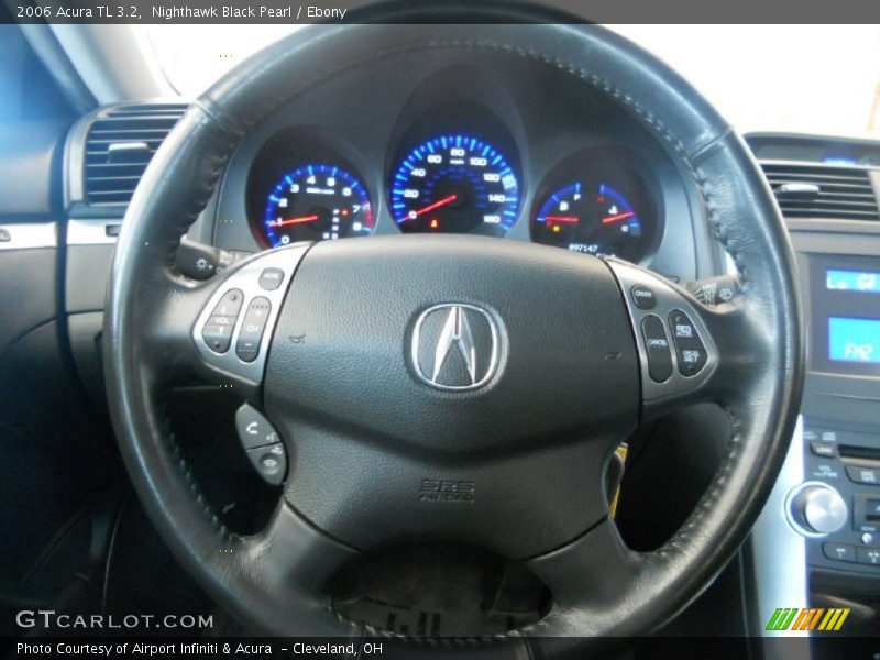 Nighthawk Black Pearl / Ebony 2006 Acura TL 3.2