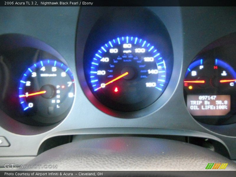 Nighthawk Black Pearl / Ebony 2006 Acura TL 3.2