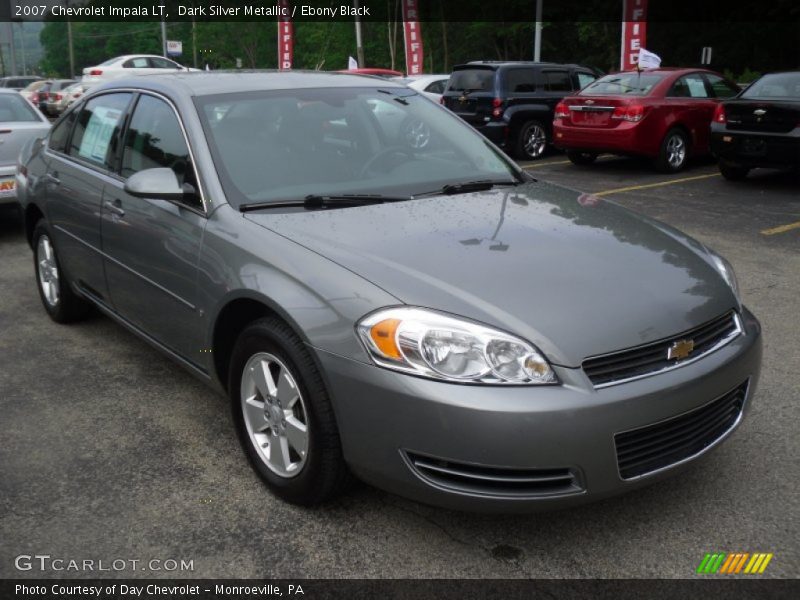 Dark Silver Metallic / Ebony Black 2007 Chevrolet Impala LT