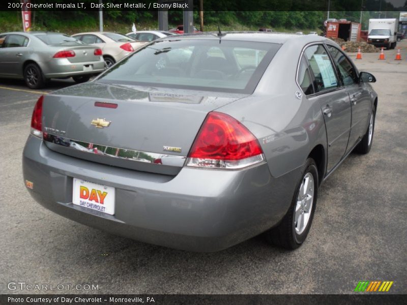 Dark Silver Metallic / Ebony Black 2007 Chevrolet Impala LT