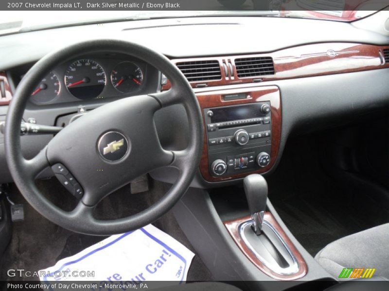 Dark Silver Metallic / Ebony Black 2007 Chevrolet Impala LT