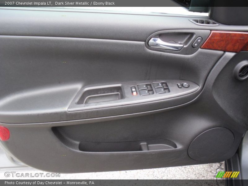 Dark Silver Metallic / Ebony Black 2007 Chevrolet Impala LT