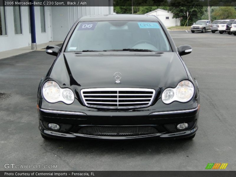 Black / Ash 2006 Mercedes-Benz C 230 Sport