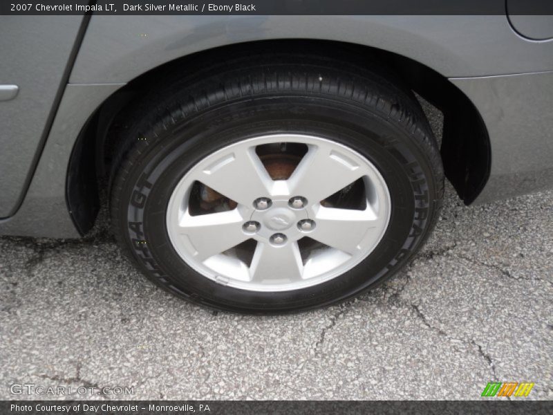 Dark Silver Metallic / Ebony Black 2007 Chevrolet Impala LT