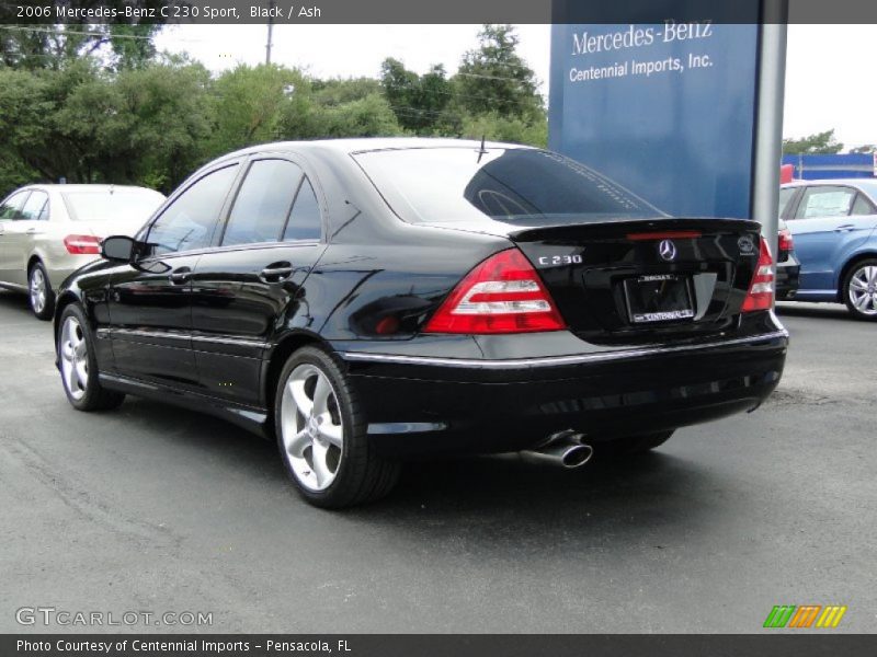 Black / Ash 2006 Mercedes-Benz C 230 Sport