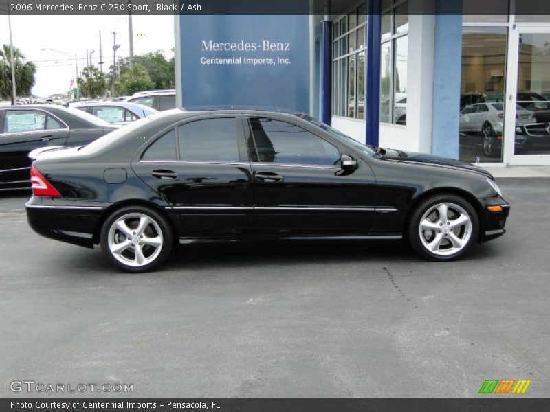 Black / Ash 2006 Mercedes-Benz C 230 Sport