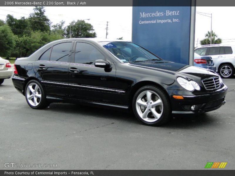 Black / Ash 2006 Mercedes-Benz C 230 Sport