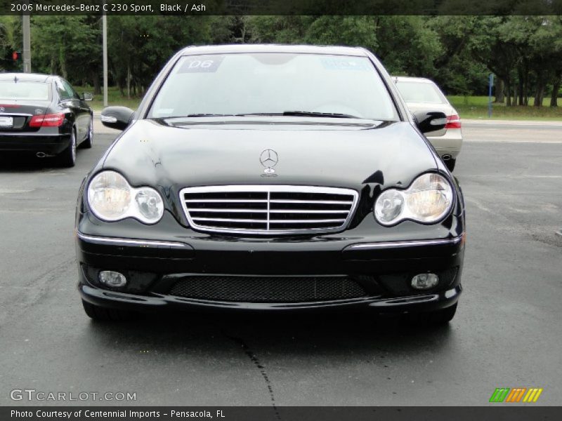 Black / Ash 2006 Mercedes-Benz C 230 Sport