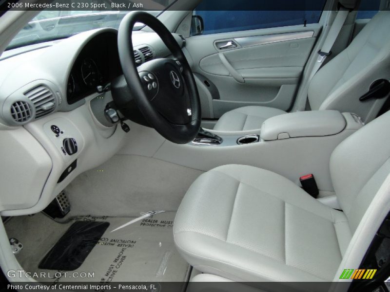 Black / Ash 2006 Mercedes-Benz C 230 Sport