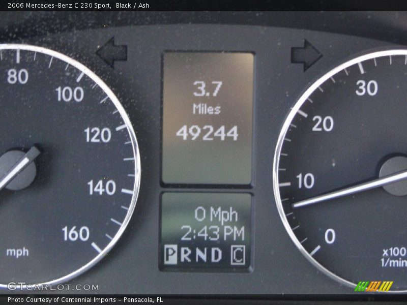 Black / Ash 2006 Mercedes-Benz C 230 Sport