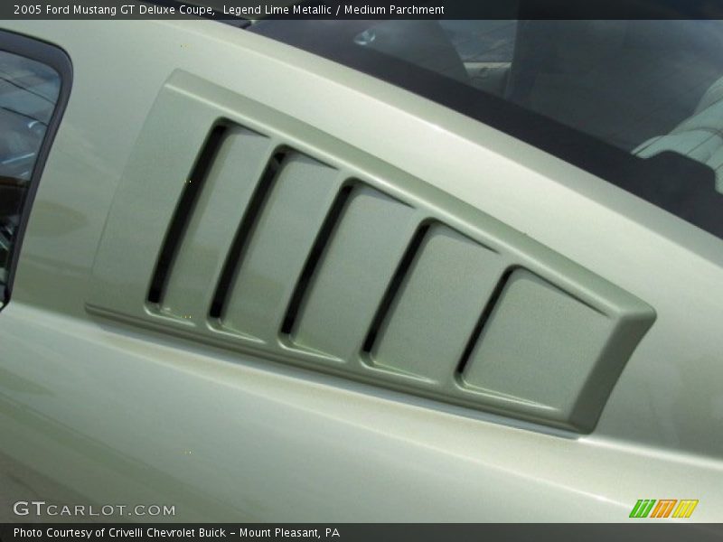 Legend Lime Metallic / Medium Parchment 2005 Ford Mustang GT Deluxe Coupe
