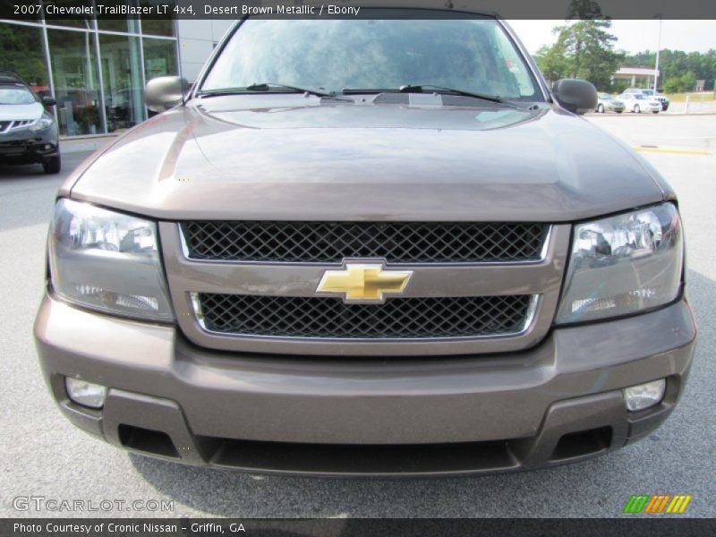Desert Brown Metallic / Ebony 2007 Chevrolet TrailBlazer LT 4x4