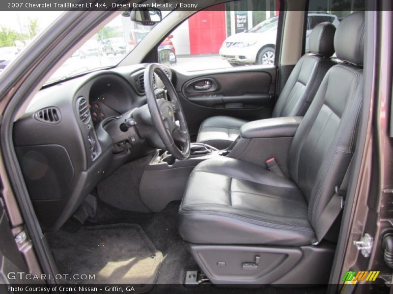 Desert Brown Metallic / Ebony 2007 Chevrolet TrailBlazer LT 4x4