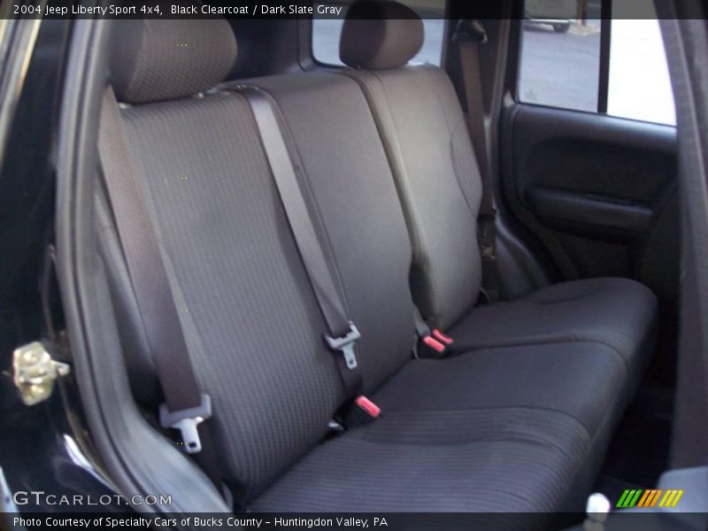 Black Clearcoat / Dark Slate Gray 2004 Jeep Liberty Sport 4x4