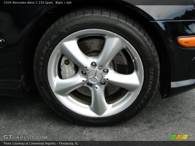 Black / Ash 2006 Mercedes-Benz C 230 Sport