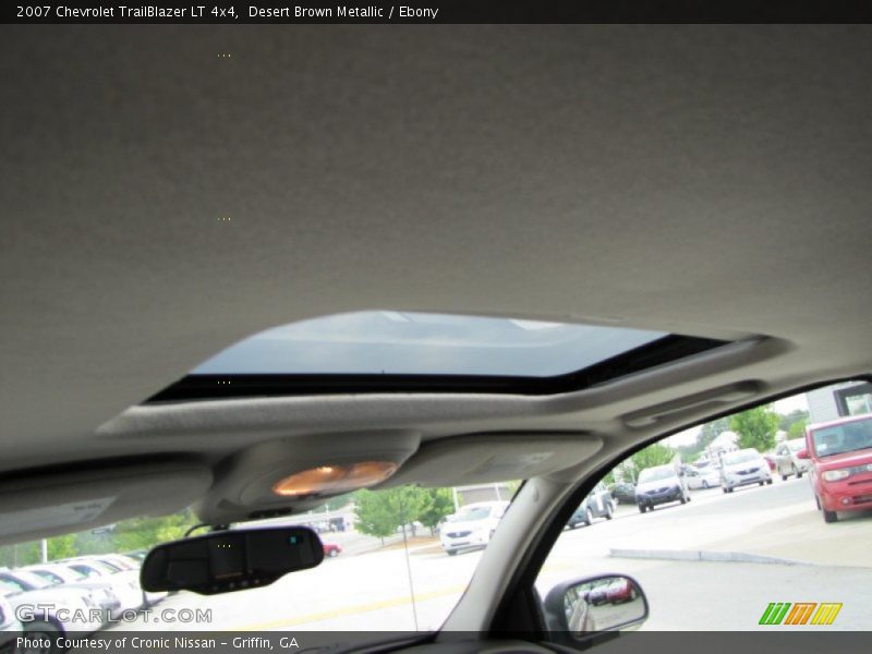 Desert Brown Metallic / Ebony 2007 Chevrolet TrailBlazer LT 4x4