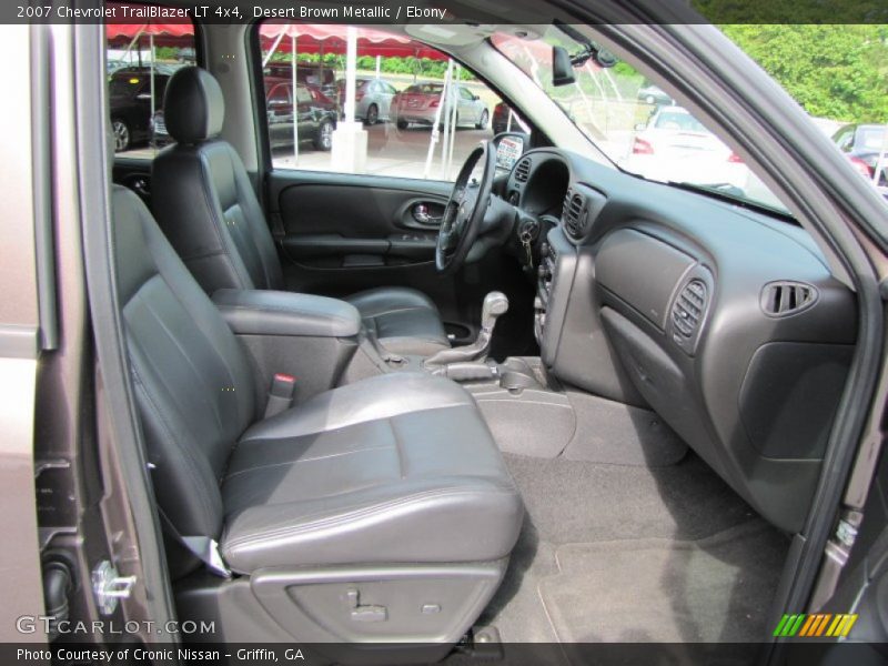 Desert Brown Metallic / Ebony 2007 Chevrolet TrailBlazer LT 4x4
