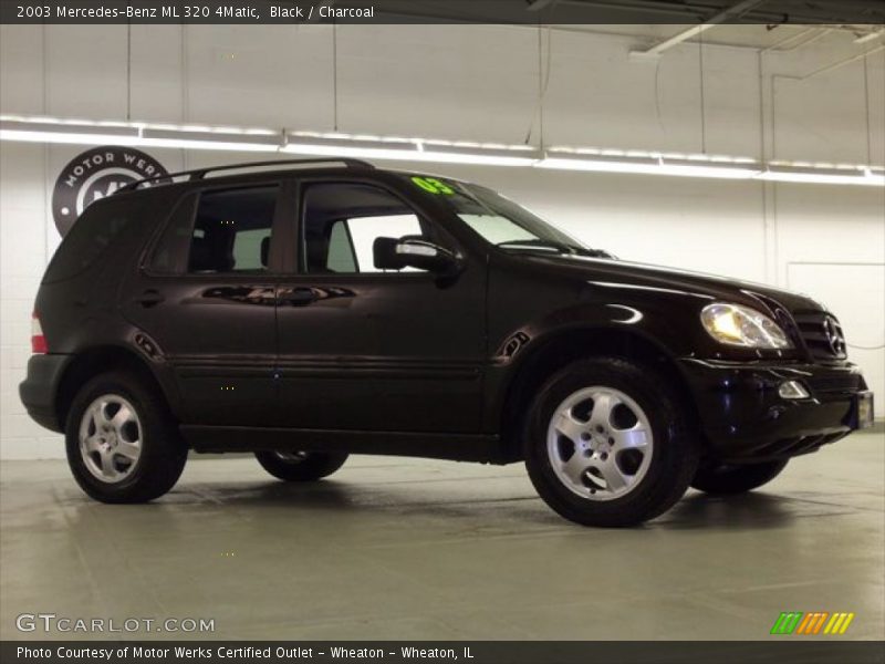 Black / Charcoal 2003 Mercedes-Benz ML 320 4Matic