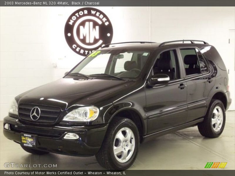 Black / Charcoal 2003 Mercedes-Benz ML 320 4Matic