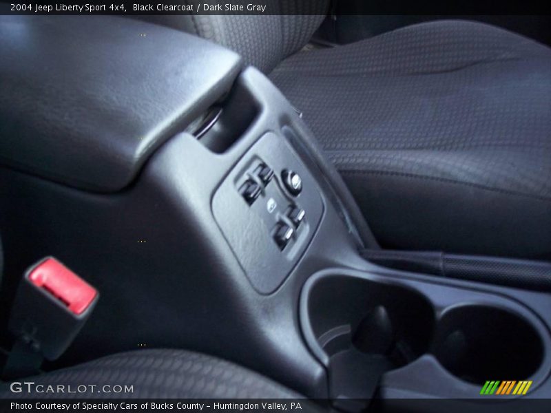 Black Clearcoat / Dark Slate Gray 2004 Jeep Liberty Sport 4x4