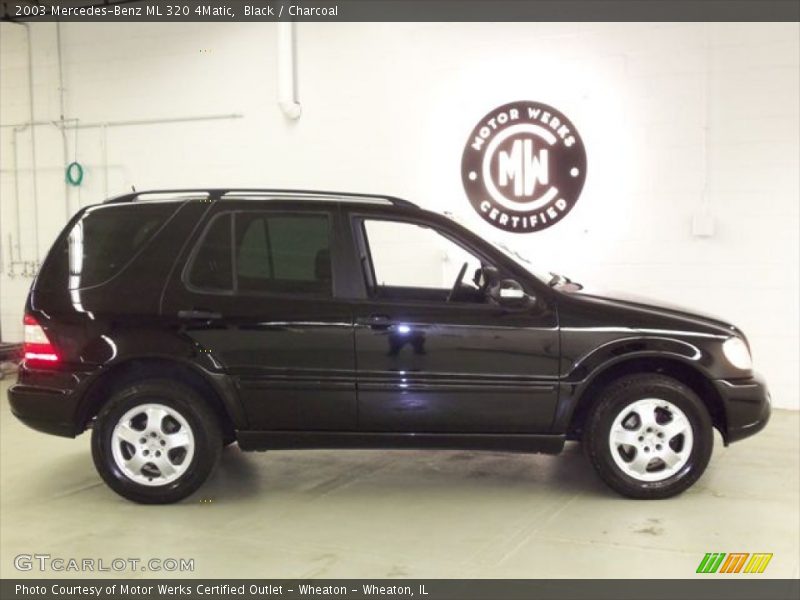 Black / Charcoal 2003 Mercedes-Benz ML 320 4Matic