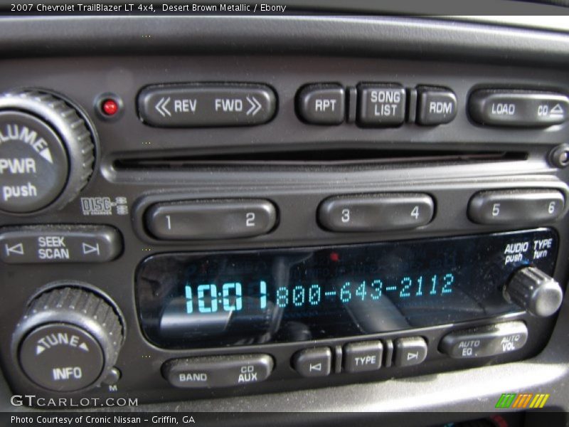 Desert Brown Metallic / Ebony 2007 Chevrolet TrailBlazer LT 4x4