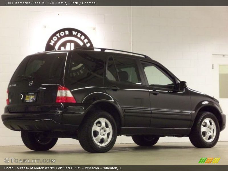 Black / Charcoal 2003 Mercedes-Benz ML 320 4Matic