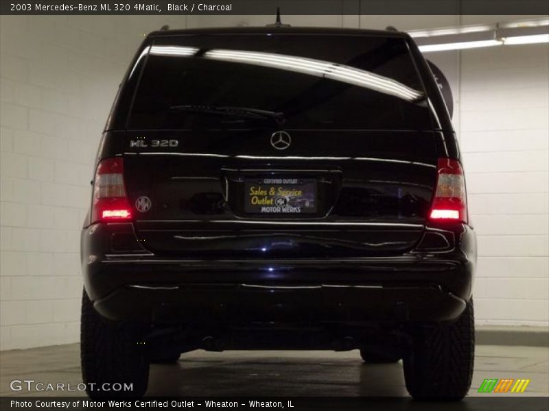 Black / Charcoal 2003 Mercedes-Benz ML 320 4Matic
