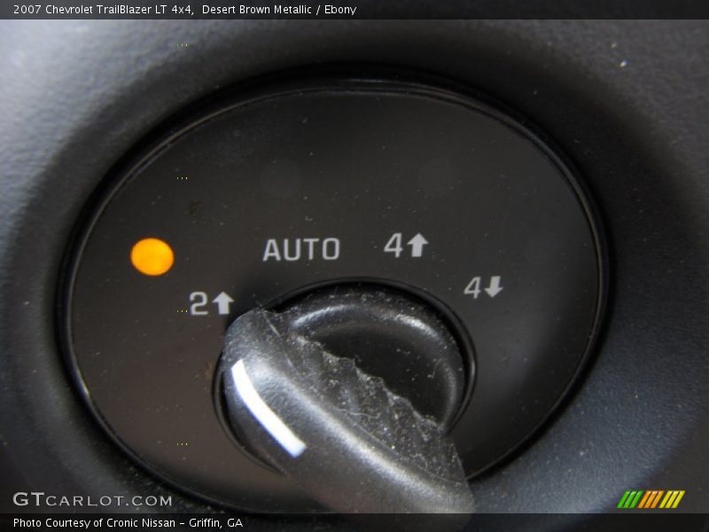 Desert Brown Metallic / Ebony 2007 Chevrolet TrailBlazer LT 4x4