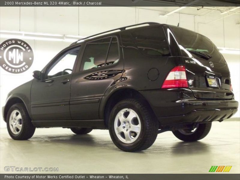 Black / Charcoal 2003 Mercedes-Benz ML 320 4Matic