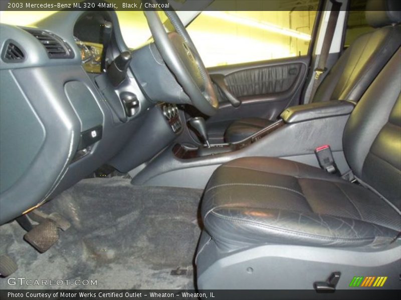 Black / Charcoal 2003 Mercedes-Benz ML 320 4Matic