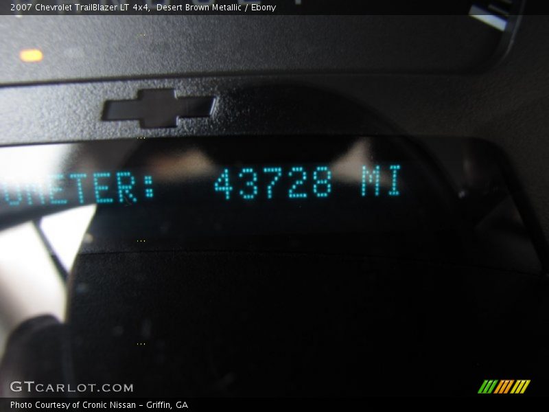 Desert Brown Metallic / Ebony 2007 Chevrolet TrailBlazer LT 4x4