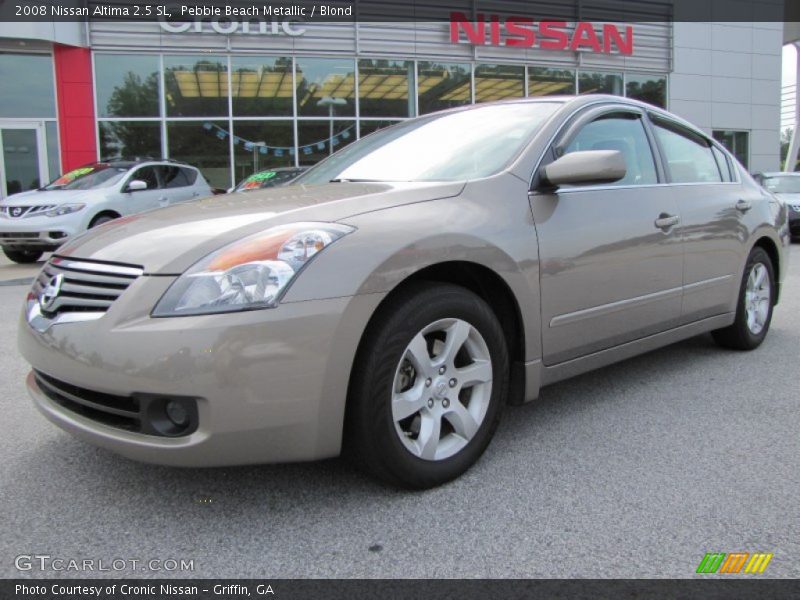 Pebble Beach Metallic / Blond 2008 Nissan Altima 2.5 SL