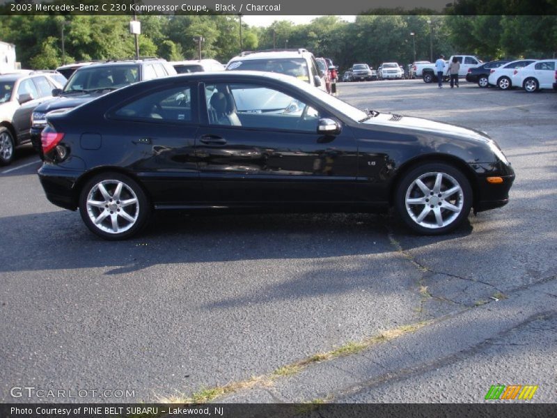 Black / Charcoal 2003 Mercedes-Benz C 230 Kompressor Coupe