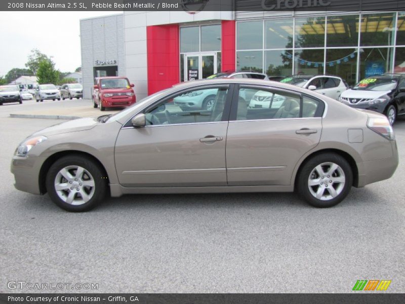 Pebble Beach Metallic / Blond 2008 Nissan Altima 2.5 SL