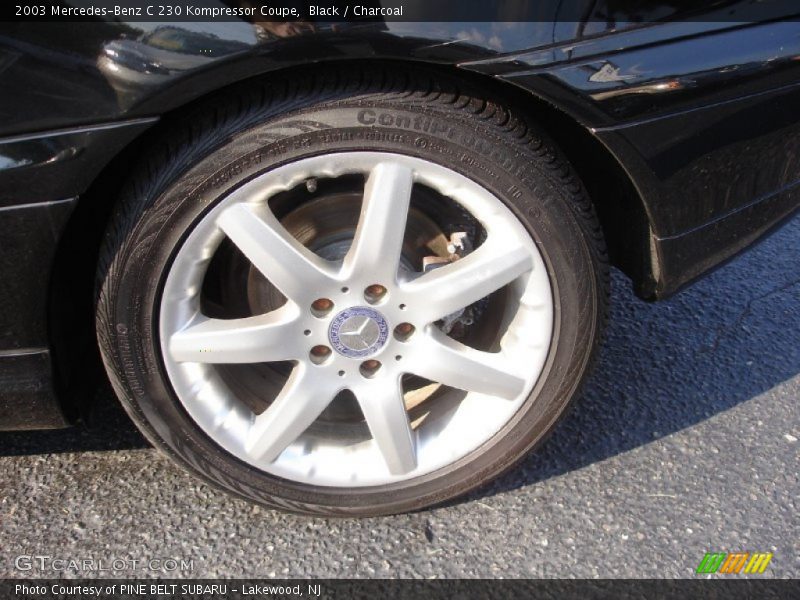 Black / Charcoal 2003 Mercedes-Benz C 230 Kompressor Coupe