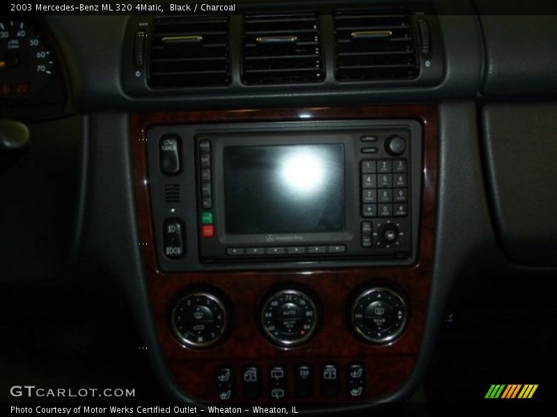 Black / Charcoal 2003 Mercedes-Benz ML 320 4Matic