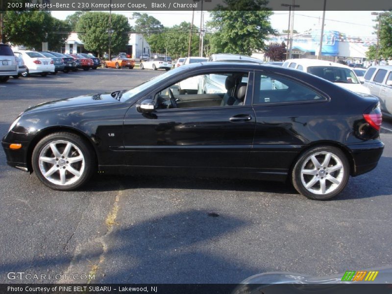 Black / Charcoal 2003 Mercedes-Benz C 230 Kompressor Coupe