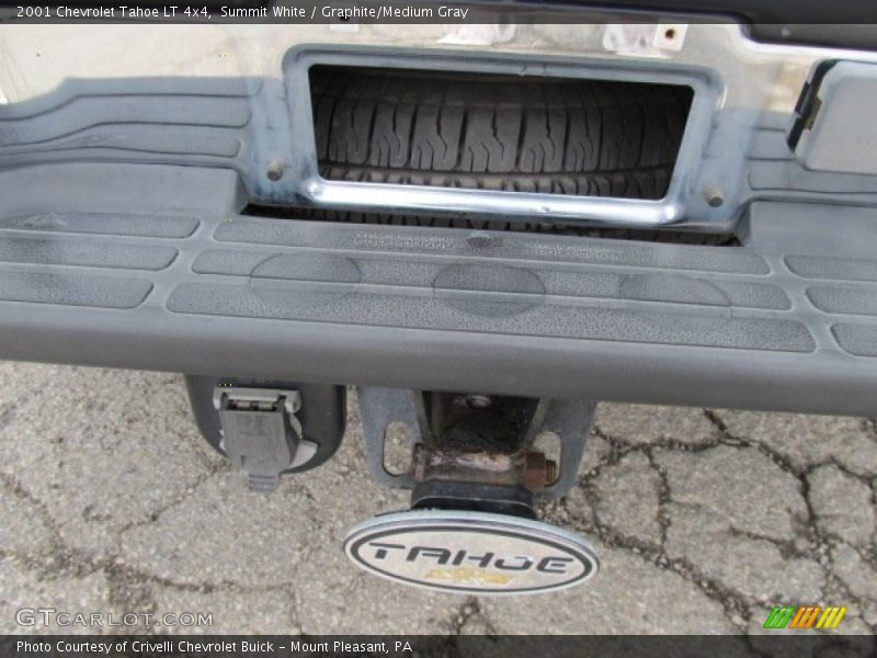 Summit White / Graphite/Medium Gray 2001 Chevrolet Tahoe LT 4x4