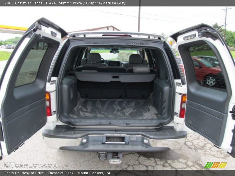Summit White / Graphite/Medium Gray 2001 Chevrolet Tahoe LT 4x4