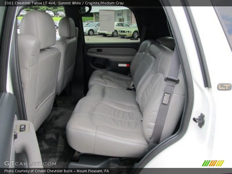 Summit White / Graphite/Medium Gray 2001 Chevrolet Tahoe LT 4x4