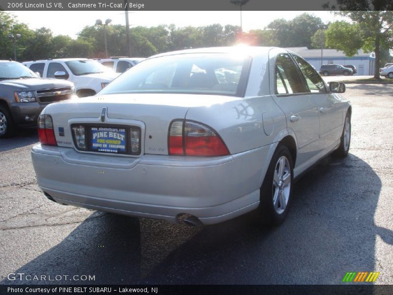 Cashmere Tri-Coat / Beige 2006 Lincoln LS V8